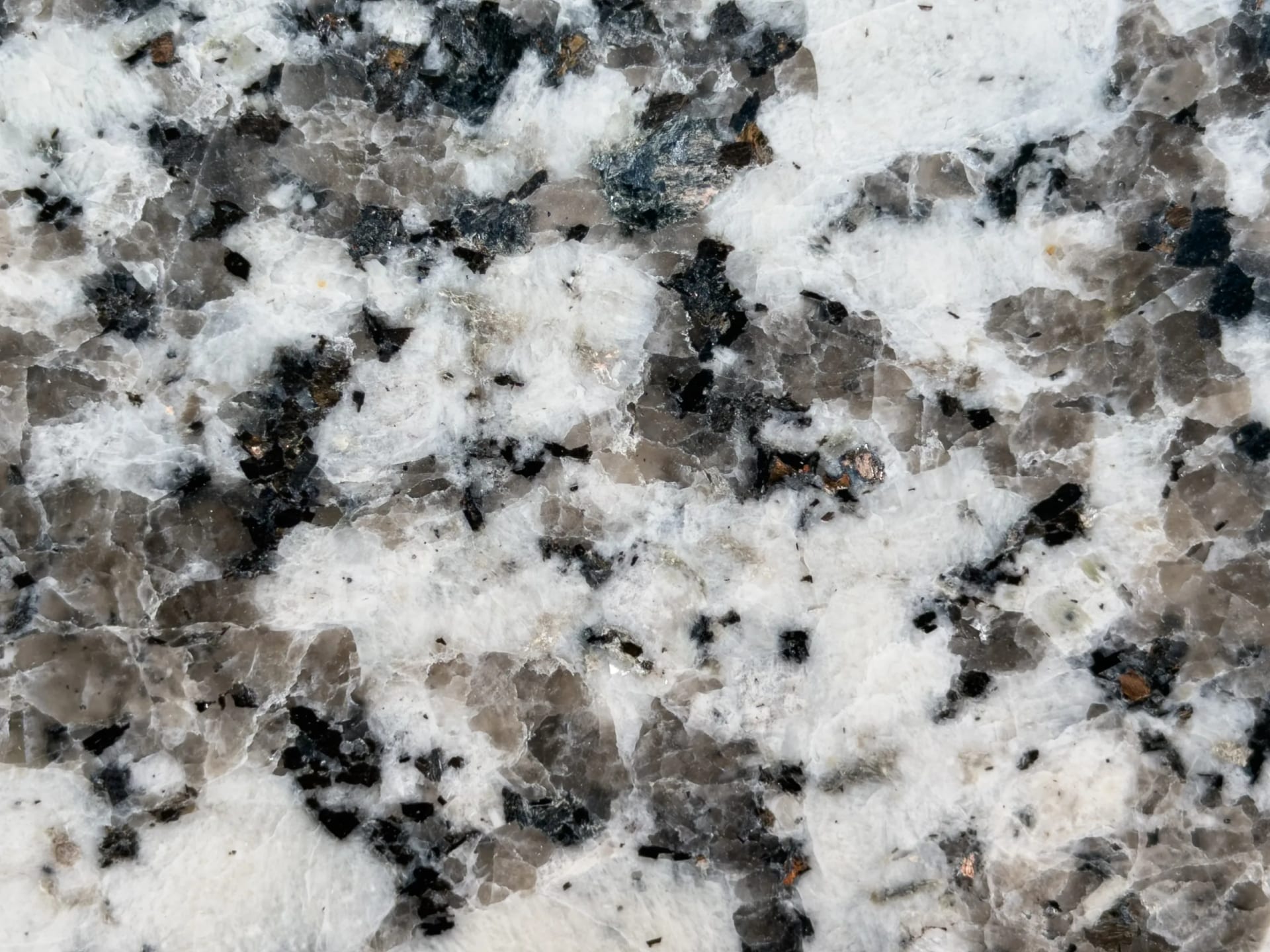 Gran Perla, Perlgranit in Schwarz und Weiss